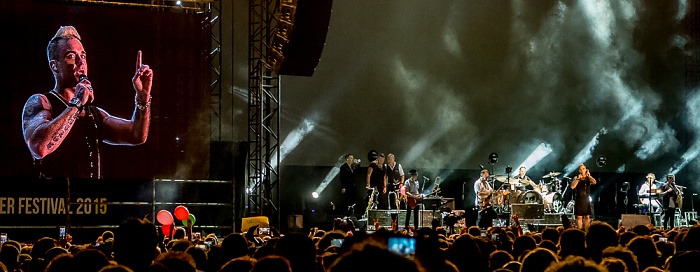Piazza Napoleone (Lucca Summer Festival): Robbie Williams Lucca