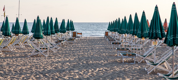 Viareggio Versilia: Strandbäder und Mittelmeer