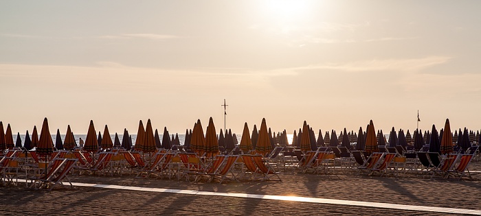 Versilia: Strandbäder und Mittelmeer Viareggio