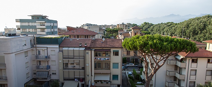 Blick aus dem Hotel Marchionni Viareggio