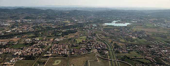 Toskana 2015-07-26 Flug DLA8197 Florenz (FLR/LIRQ) - München Franz Josef Strauß (MUC/EDDM) Luftbild aerial photo