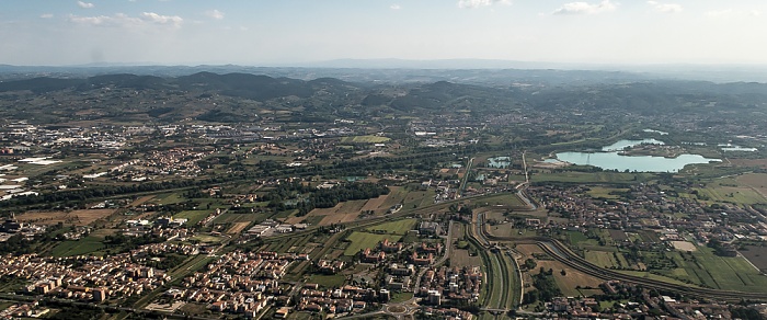 Toskana 2015-07-26 Flug DLA8197 Florenz (FLR/LIRQ) - München Franz Josef Strauß (MUC/EDDM) Luftbild aerial photo