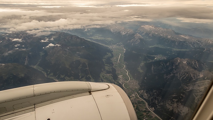 Tirol 2015-07-26 Flug DLA8197 Florenz (FLR/LIRQ) - München Franz Josef Strauß (MUC/EDDM) Luftbild aerial photo