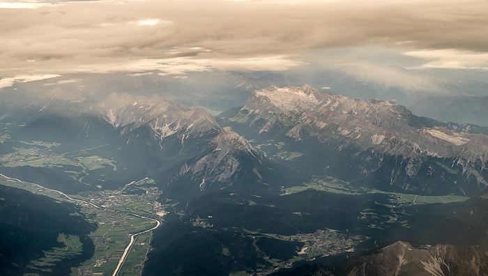 Tirol 2015-07-26 Flug DLA8197 Florenz (FLR/LIRQ) - München Franz Josef Strauß (MUC/EDDM) Luftbild aerial photo