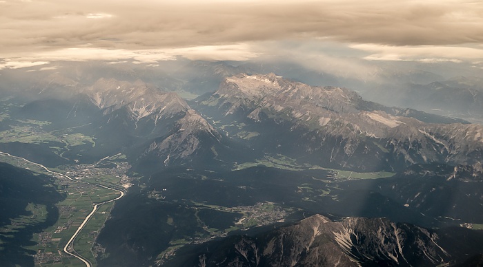 Tirol 2015-07-26 Flug DLA8197 Florenz (FLR/LIRQ) - München Franz Josef Strauß (MUC/EDDM) Luftbild aerial photo