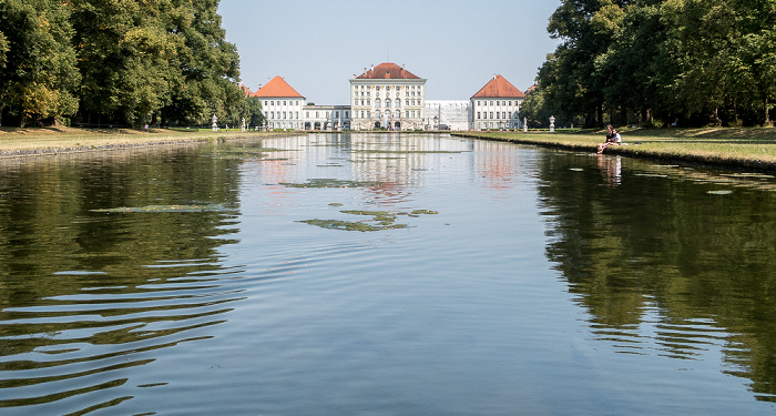 München Schlosspark Nymphenburg (Mittelkanal), Schloss Nymphenburg