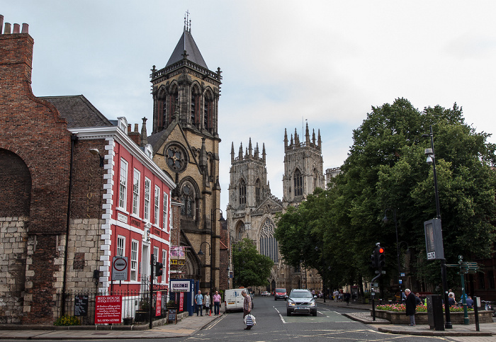 York Duncombe Place Red House St Wilfrid's Church York Minster