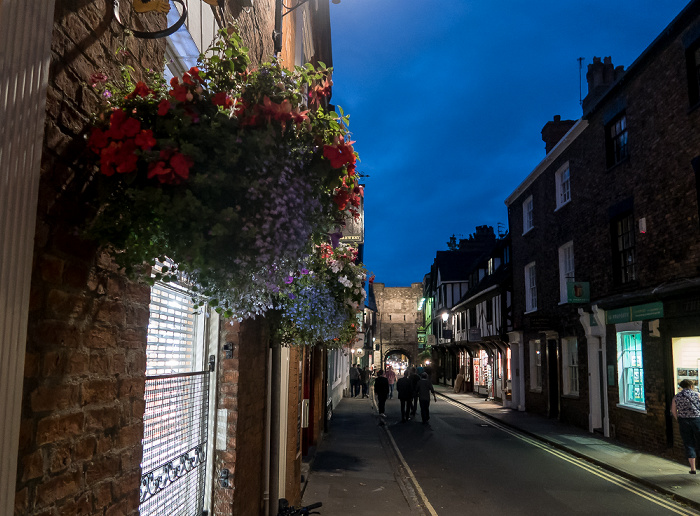 York High Petergate Bootham Bar York City Walls