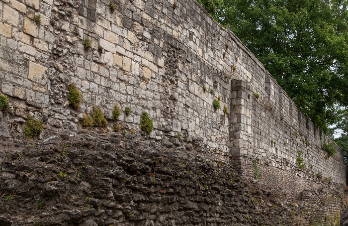 Yorkshire Museum Gardens: York City Walls York