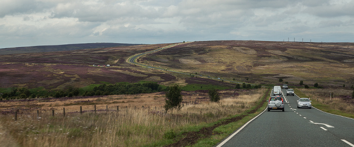 North York Moors National Park Tabular Hills: White Way Heads (A169 Road)