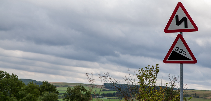 Rund um Littlebeck: Die 33-Prozent-Straße North York Moors National Park