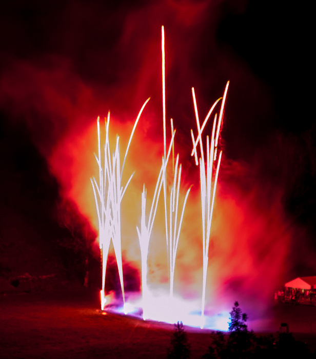 Tatzelwurm Blick vom Feurigen Tatzlwurm: Feuerwerk Feuriger Tatzlwurm