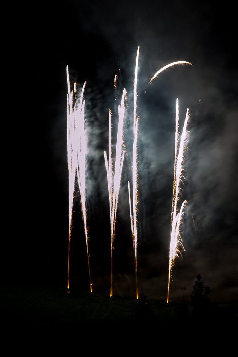 Tatzelwurm Blick vom Feurigen Tatzlwurm: Feuerwerk Feuriger Tatzlwurm