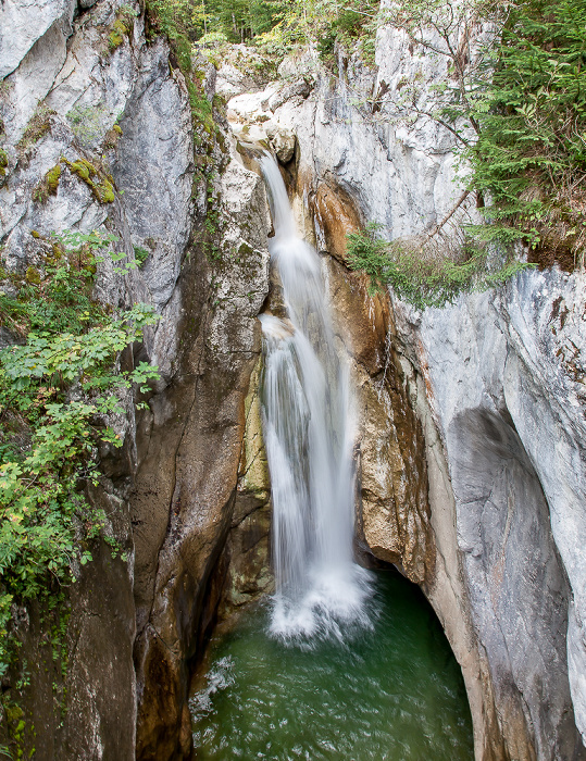Mangfallgebirge: Wasserfälle am Tatzelwurm (Auerbach) Tatzelwurm