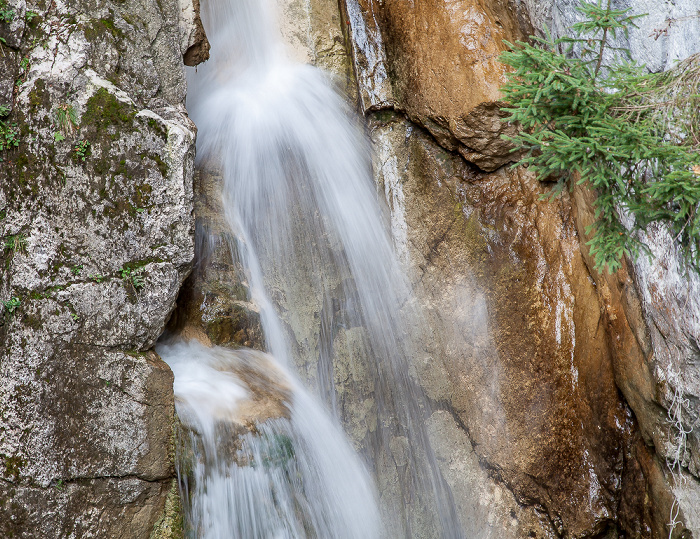 Mangfallgebirge: Wasserfälle am Tatzelwurm (Auerbach) Tatzelwurm