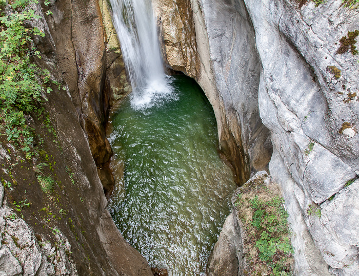 Mangfallgebirge: Wasserfälle am Tatzelwurm (Auerbach) Tatzelwurm