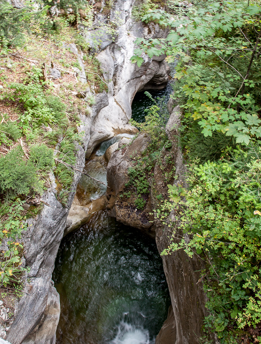 Mangfallgebirge: Wasserfälle am Tatzelwurm (Auerbach) Tatzelwurm