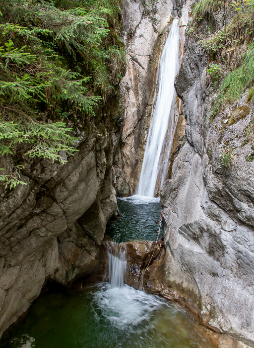 Mangfallgebirge: Wasserfälle am Tatzelwurm (Auerbach)