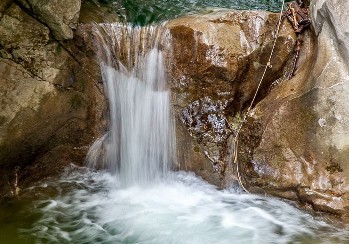 Mangfallgebirge: Wasserfälle am Tatzelwurm (Auerbach) Tatzelwurm