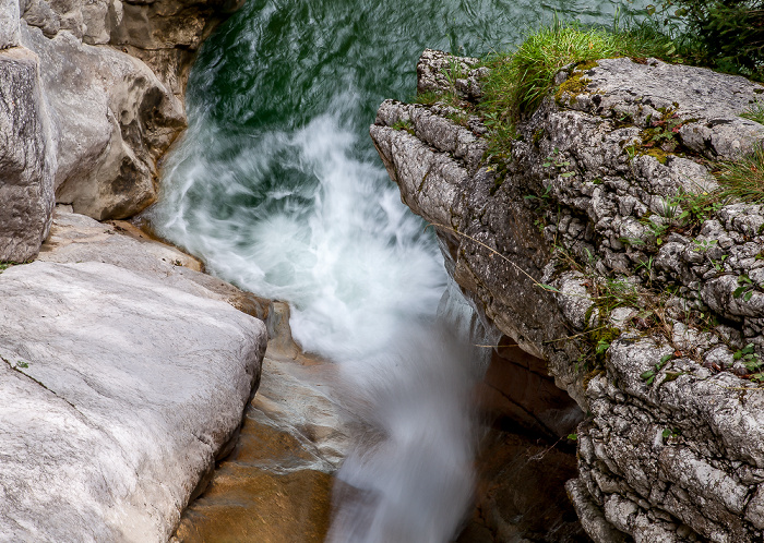 Mangfallgebirge: Wasserfälle am Tatzelwurm (Auerbach) Tatzelwurm