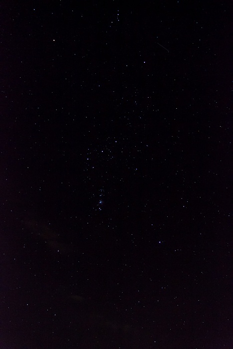 München Nördlicher Sternenhimmel rund um das Sternbild Orion