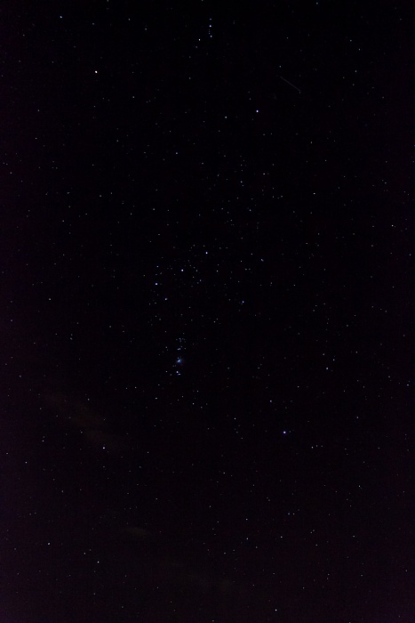 München Nördlicher Sternenhimmel rund um das Sternbild Orion