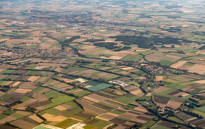 Bayern 2015-10-03 Flug VLG1813 München Franz Josef Strauß (MUC/EDDM) - Barcelona (BCN/LEBL) Luftbild aerial photo