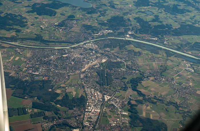 Bayern 2015-10-03 Flug VLG1813 München Franz Josef Strauß (MUC/EDDM) - Barcelona (BCN/LEBL) Luftbild aerial photo