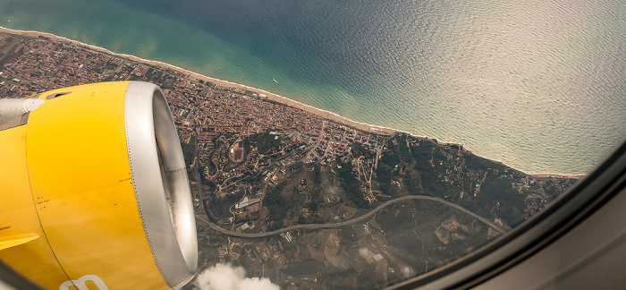 Katalonien 2015-10-03 Flug VLG1813 München Franz Josef Strauß (MUC/EDDM) - Barcelona (BCN/LEBL) Luftbild aerial photo