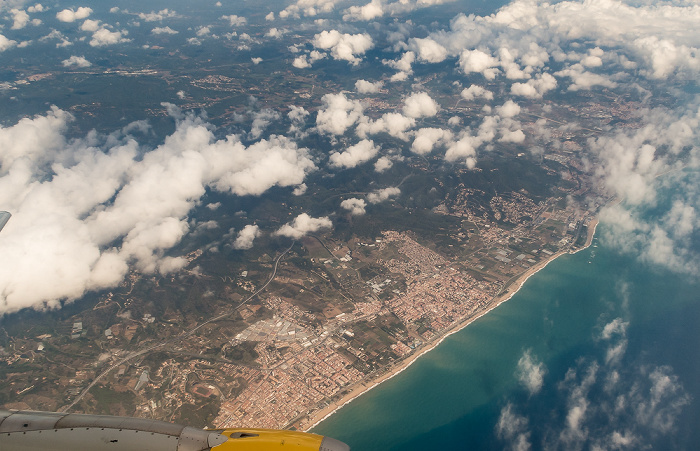 Katalonien 2015-10-03 Flug VLG1813 München Franz Josef Strauß (MUC/EDDM) - Barcelona (BCN/LEBL) Luftbild aerial photo