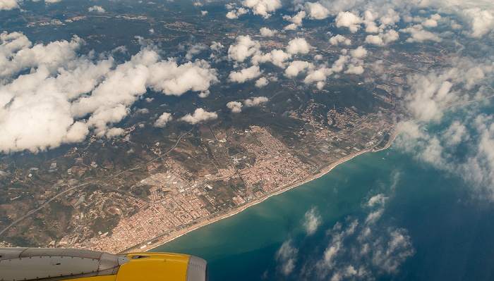 Katalonien 2015-10-03 Flug VLG1813 München Franz Josef Strauß (MUC/EDDM) - Barcelona (BCN/LEBL) Luftbild aerial photo