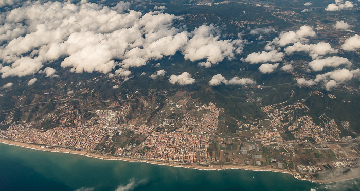 Katalonien 2015-10-03 Flug VLG1813 München Franz Josef Strauß (MUC/EDDM) - Barcelona (BCN/LEBL) Luftbild aerial photo