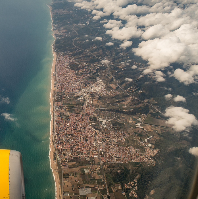 Katalonien 2015-10-03 Flug VLG1813 München Franz Josef Strauß (MUC/EDDM) - Barcelona (BCN/LEBL) Luftbild aerial photo