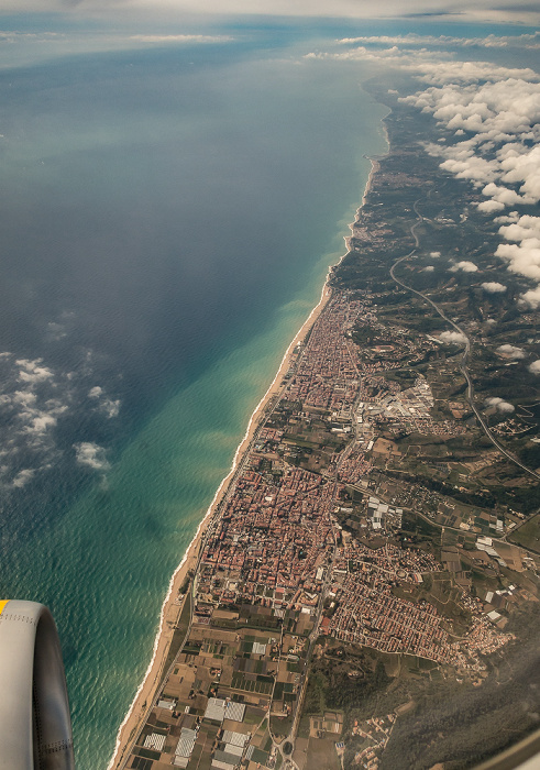 Katalonien 2015-10-03 Flug VLG1813 München Franz Josef Strauß (MUC/EDDM) - Barcelona (BCN/LEBL) Luftbild aerial photo