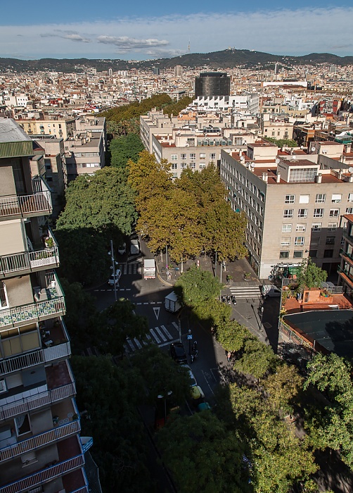 Barcelona Blick vom Andante Hotel