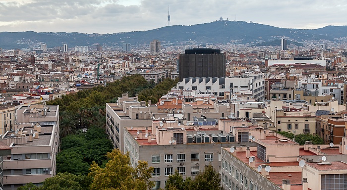 Blick vom Andante Hotel Barcelona
