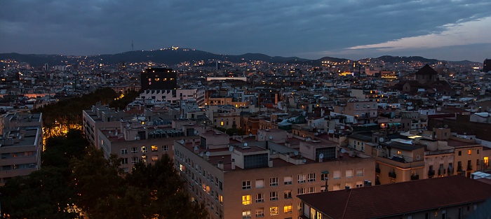 Blick vom Andante Hotel Barcelona
