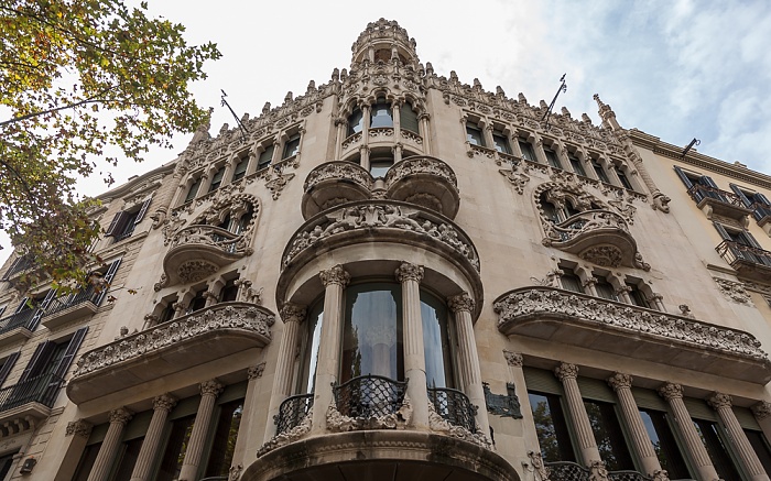 Barcelona Eixample: Passeig de Gràcia - Mansana de la Discòrdia mit Casa Lleó Morera