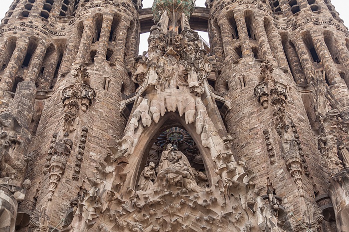 Sagrada Família: Geburtsfassade Barcelona