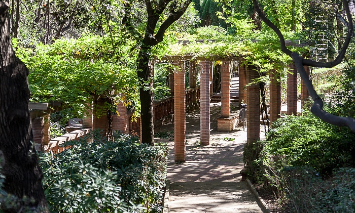 Parc de Montjuïc: Jardines de Laribal Barcelona