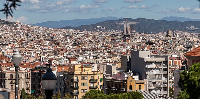 Blick vom Parc de Montjuïc Barcelona