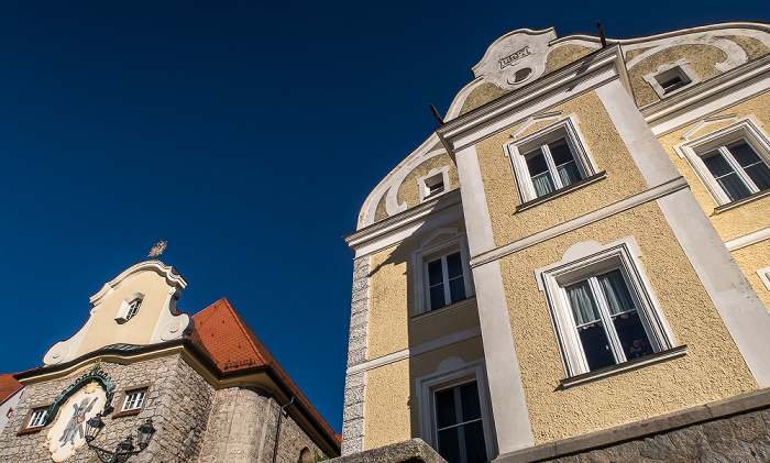 Parsberg Kirchplatz Pfarrkirche St. Andreas