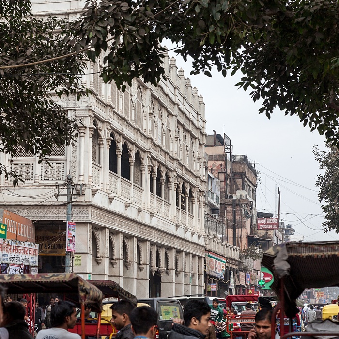 Old Delhi: Chandni Chowk Road Delhi