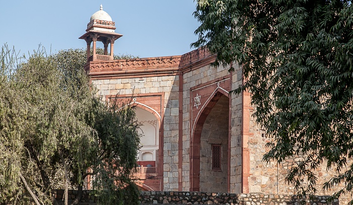 New Delhi: Humayun-Mausoleumskomplex - Eingangsportal Delhi