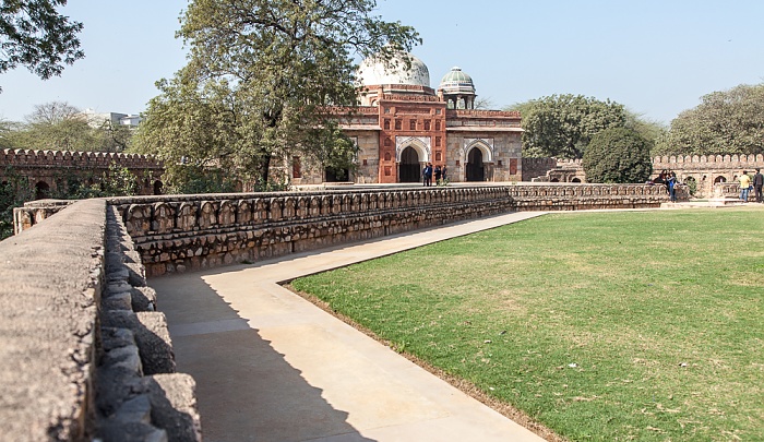 New Delhi: Isa-Khan-Mausoleumskomplex - Isa-Khan-Mausoleum