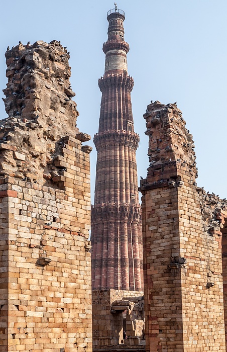 New Delhi: Qutb-Komplex - Qutb Minar Delhi