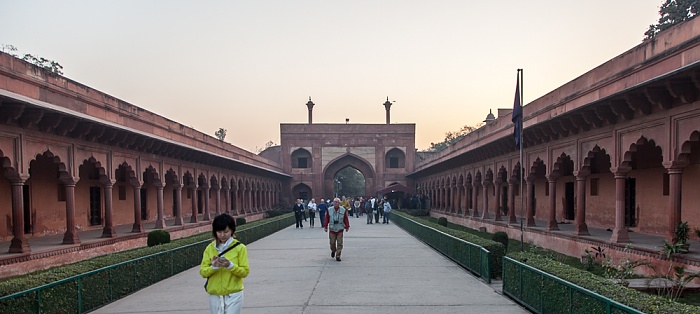 Taj Mahal: Osteingang Agra