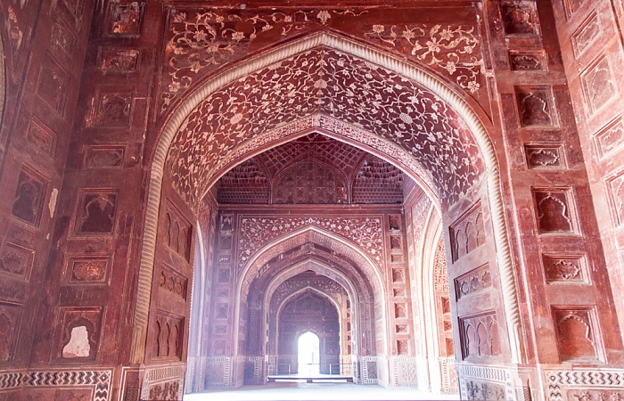 Agra Taj Mahal: Gästehaus (Mehmankhana)