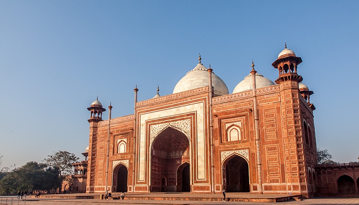Taj Mahal: Moschee (Masjid) Agra