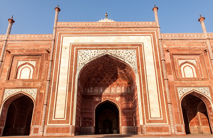 Taj Mahal: Moschee (Masjid) Agra